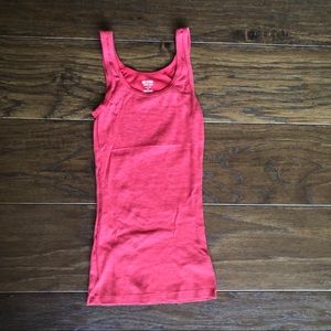 Red tank top